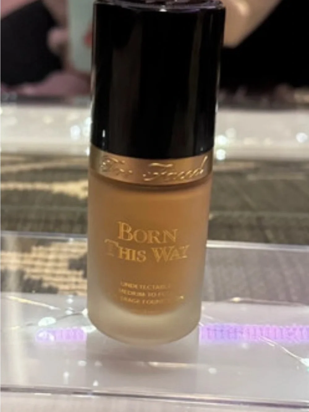Too Faced Born This Way medium to full coverage light beige